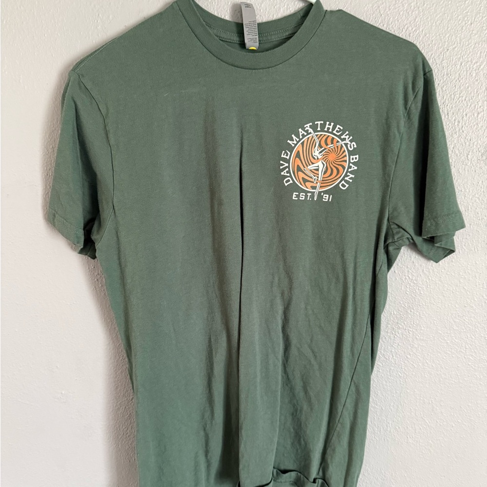 Dave Matthews Bands DMB Tour 2024 Green T-Shirt